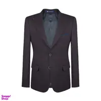 کت تک کلاسیک اسلپ رنگ بادمجانی کد 1810