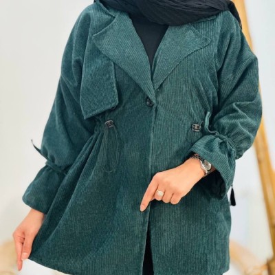 مانتو مخمل عروسکی کبریتی