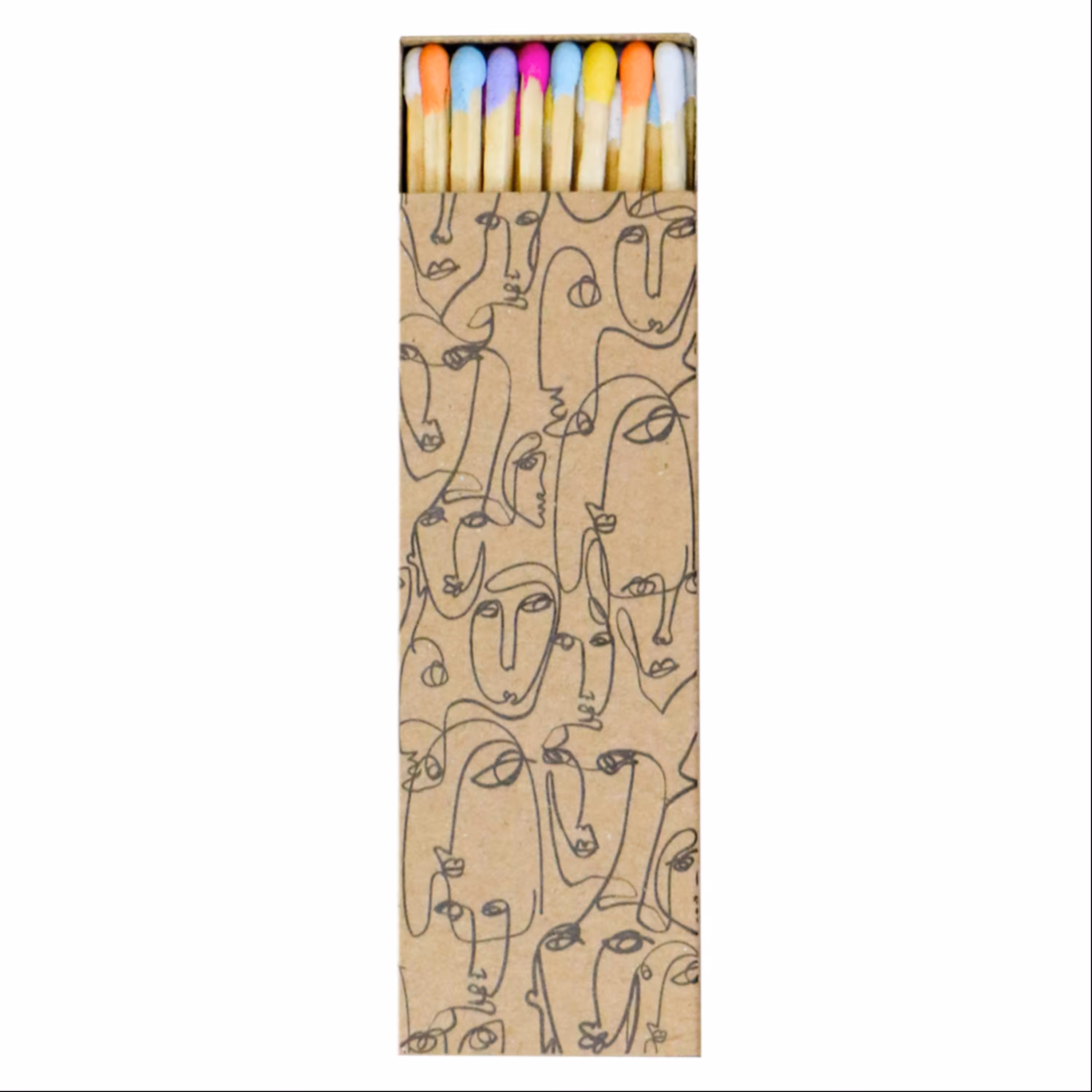 کبریت بلند b612 طرح صورت کوبیسم