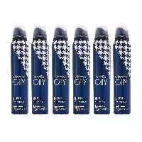 اسپری خوشبوکننده بدن مردانه سلکشن سیتی مدل Blue Chanel حجم 200 میلی لیتر مجموعه 6 عددی