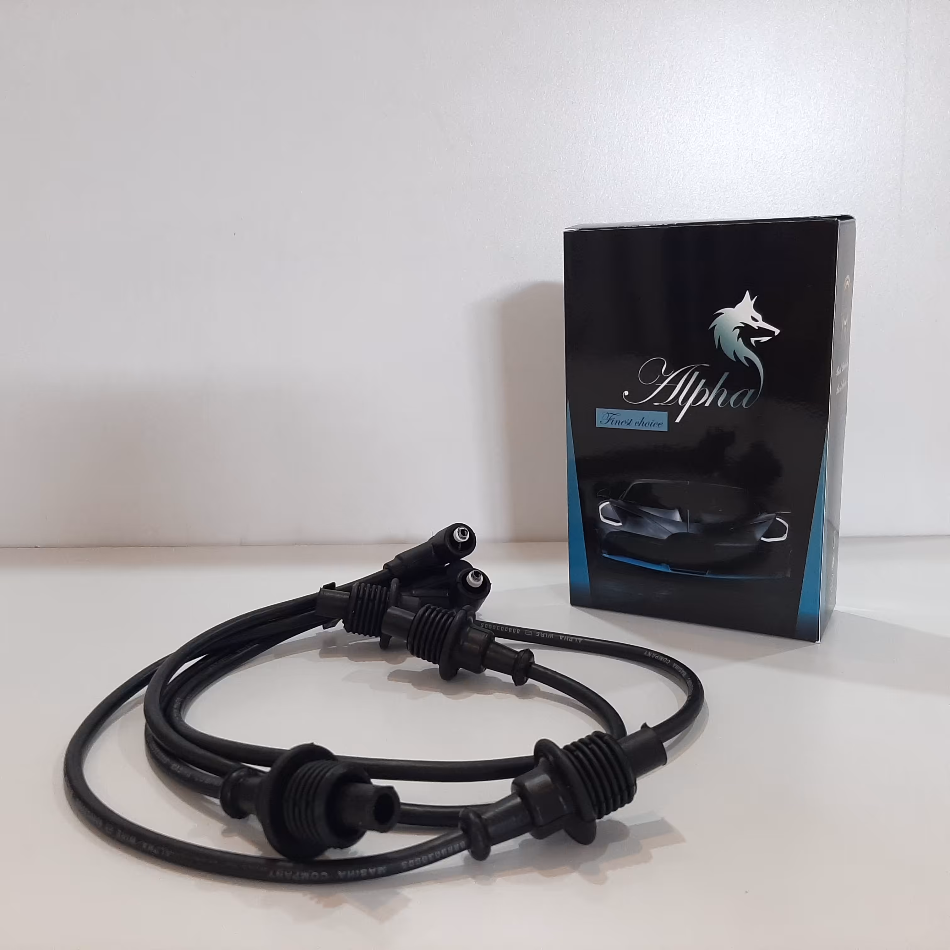 وایر شمع سیلیکونی پژو 405 (1800 سی سی) معمولی با شناسه استاندارد