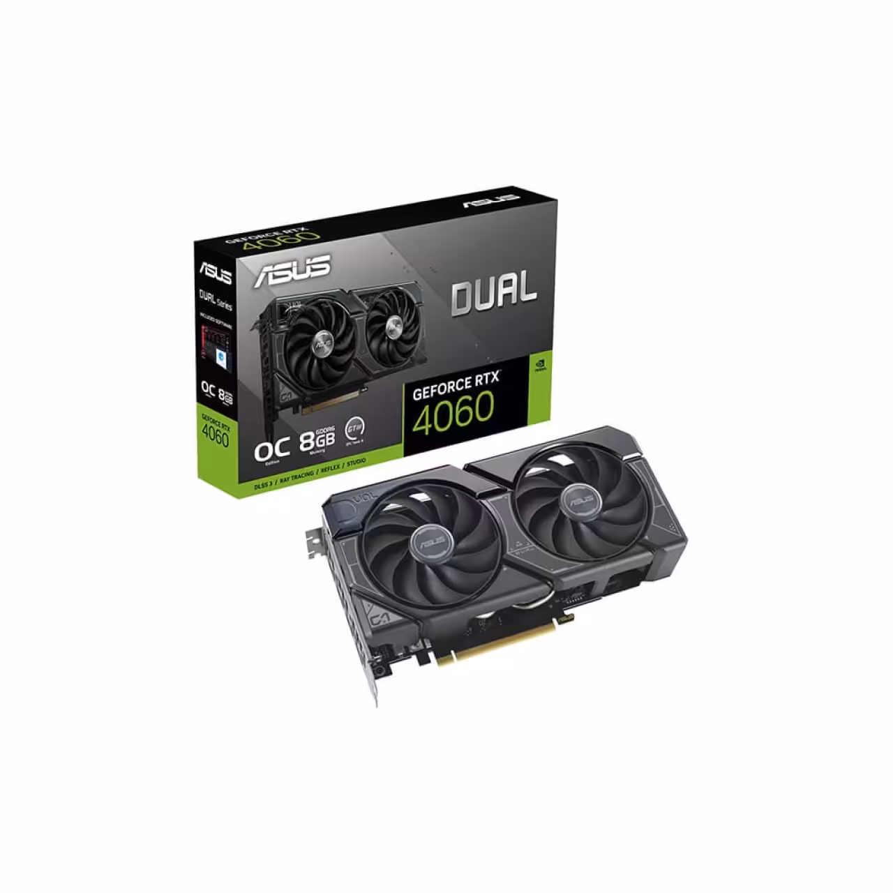 کارت گرافیک (8GB) ASUS GeForce RTX 4060 OC Edition