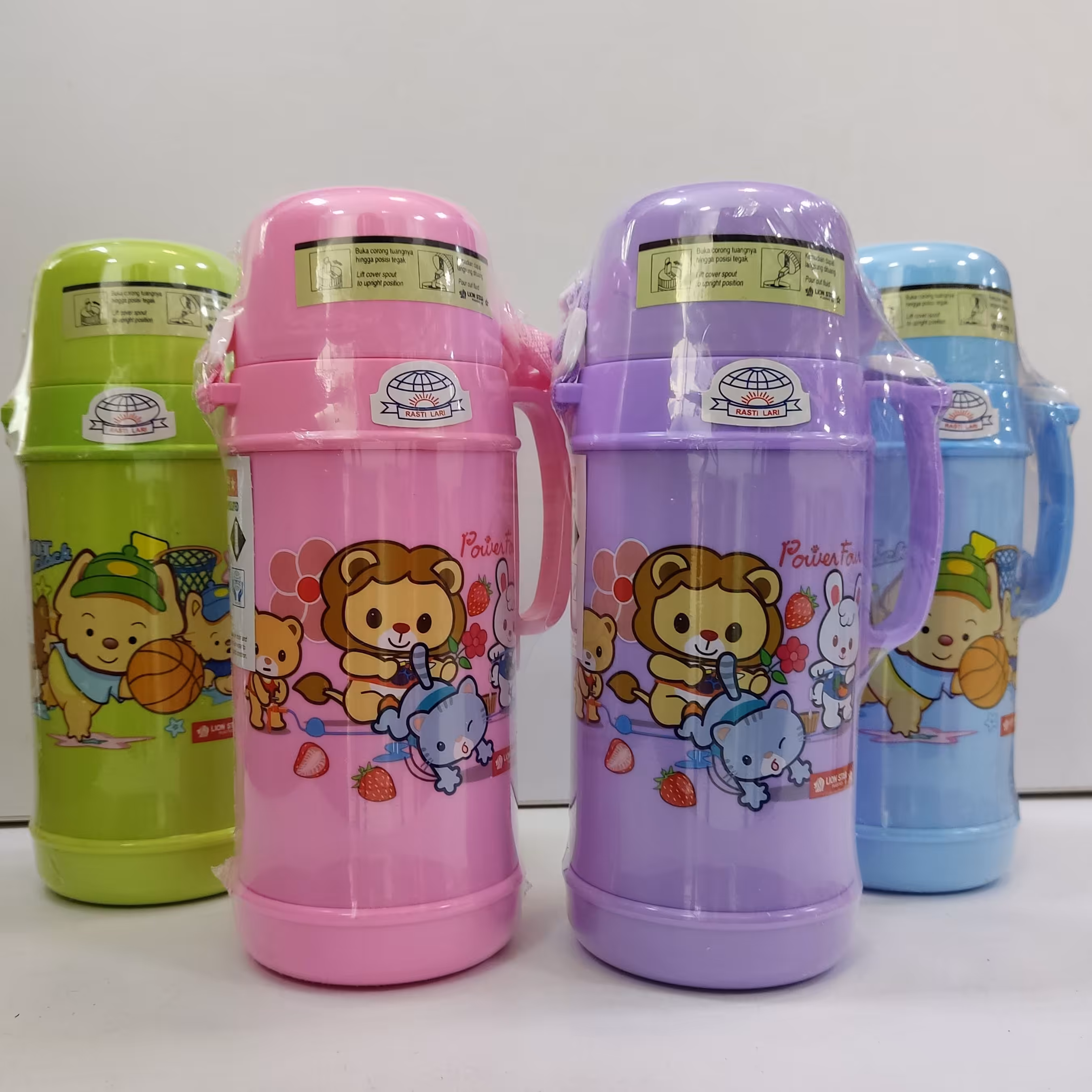 قمقمه کودک دوجداره شیردارولیوان دارساخت اندونزی نگه دارنده آب سرد وگرم