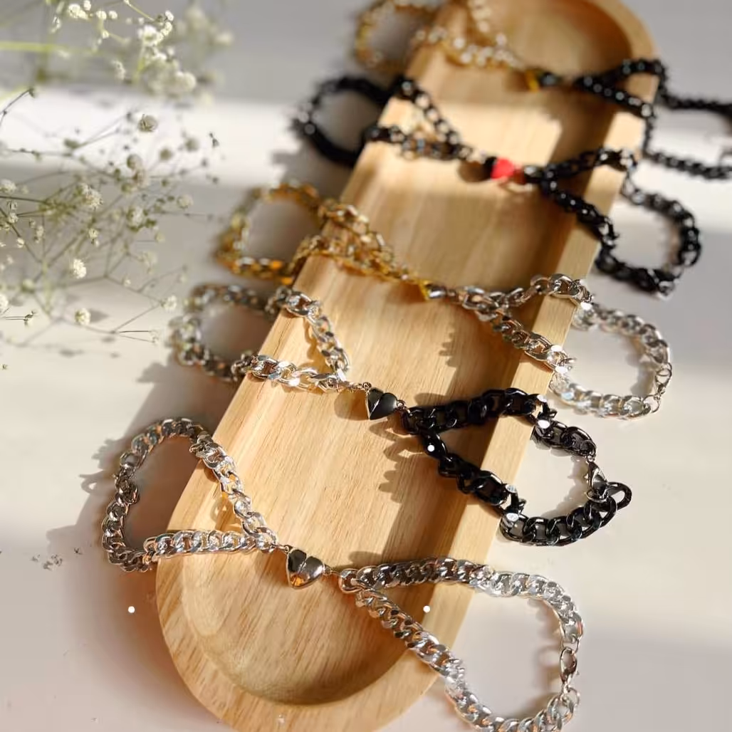 دستبند مگنتی قلب 