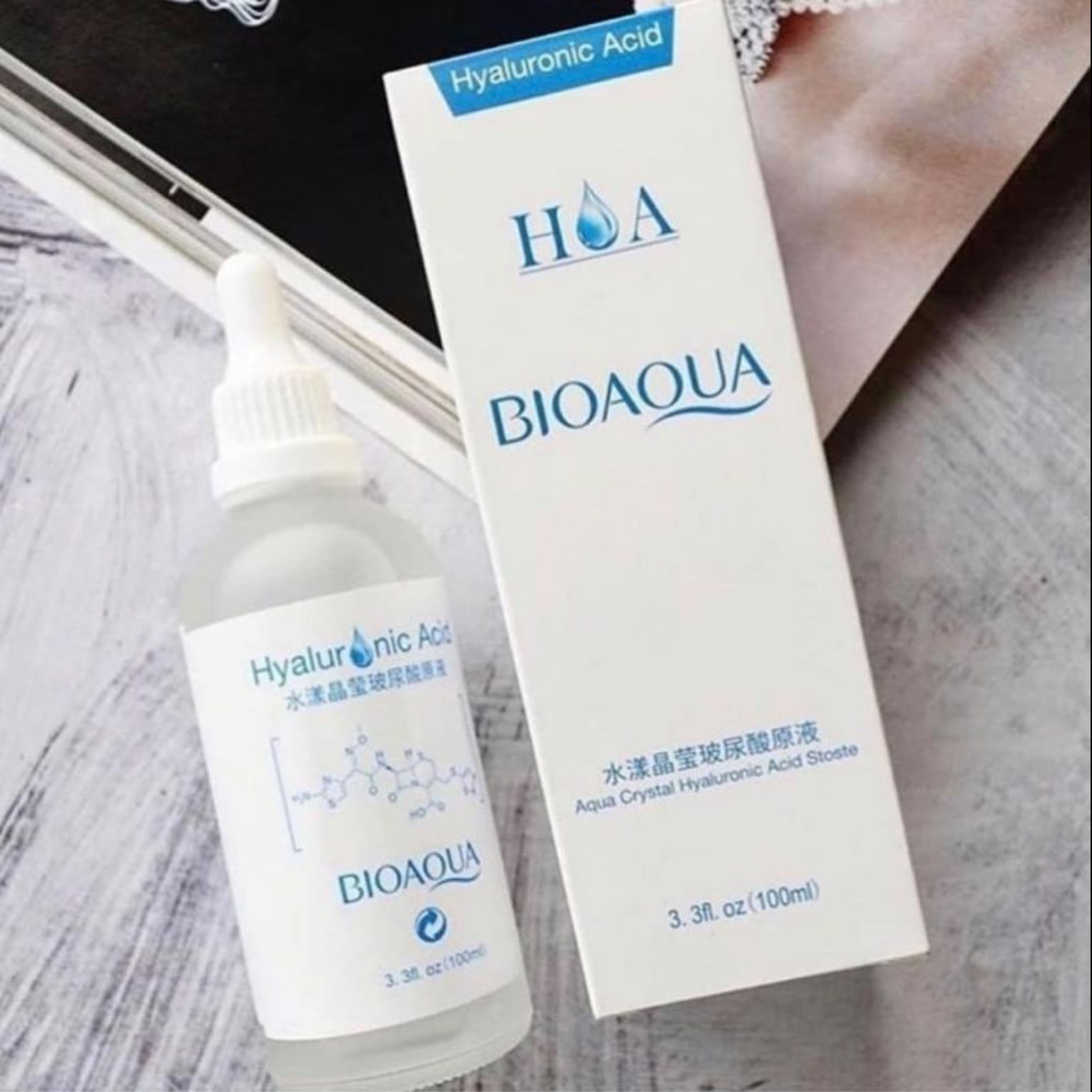 سرم آبرسان و مرطوب کننده هیالورنیک اسید بیواکوا Bioaqua