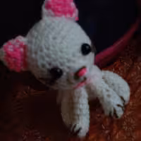 کاموا اکلیل بافت گربه بندانگشتی