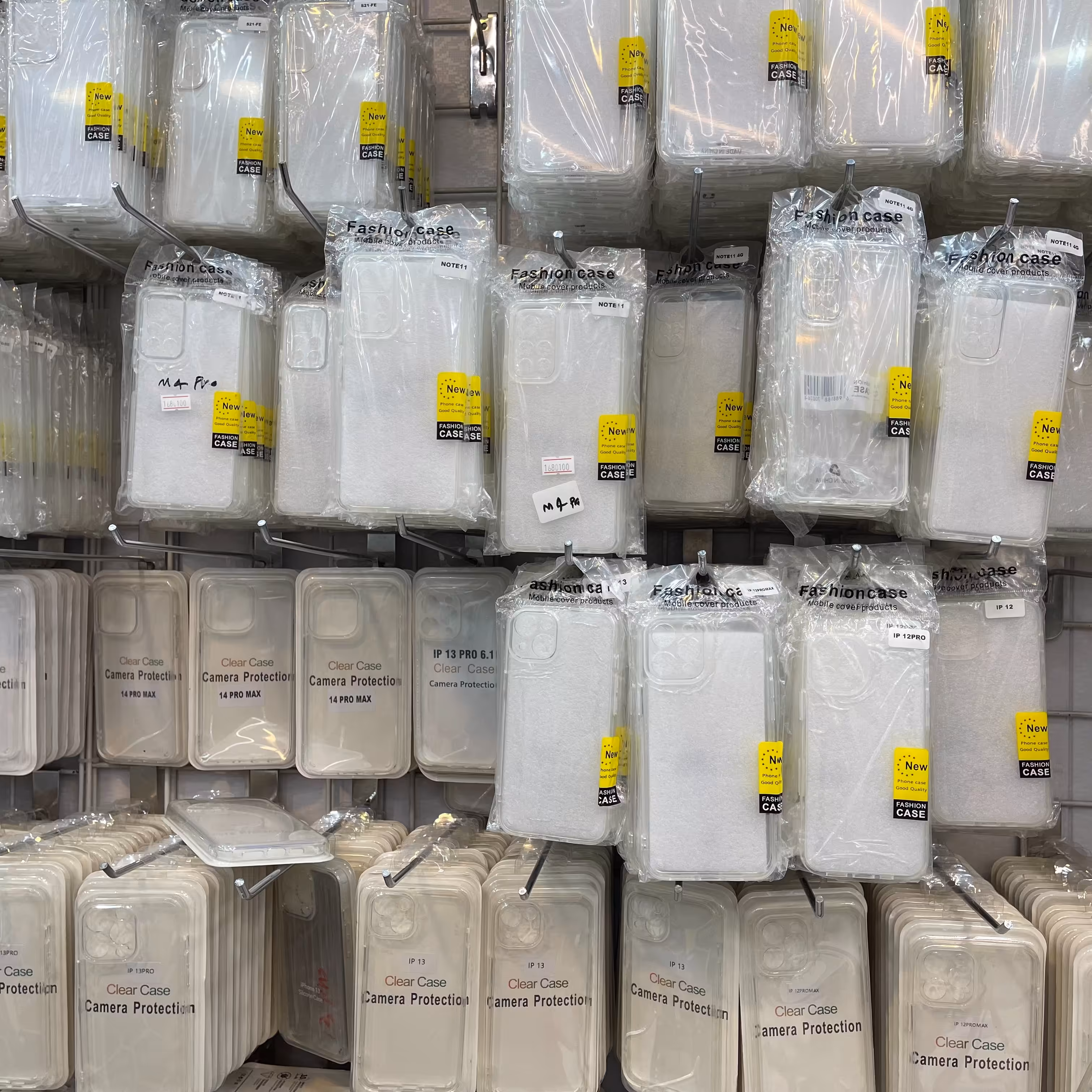 قاب شفاف سامسونگ پشت طلقی  با و بدون محافظ لنز