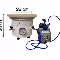 حباب گیر رزین سیلیکون وکیوم