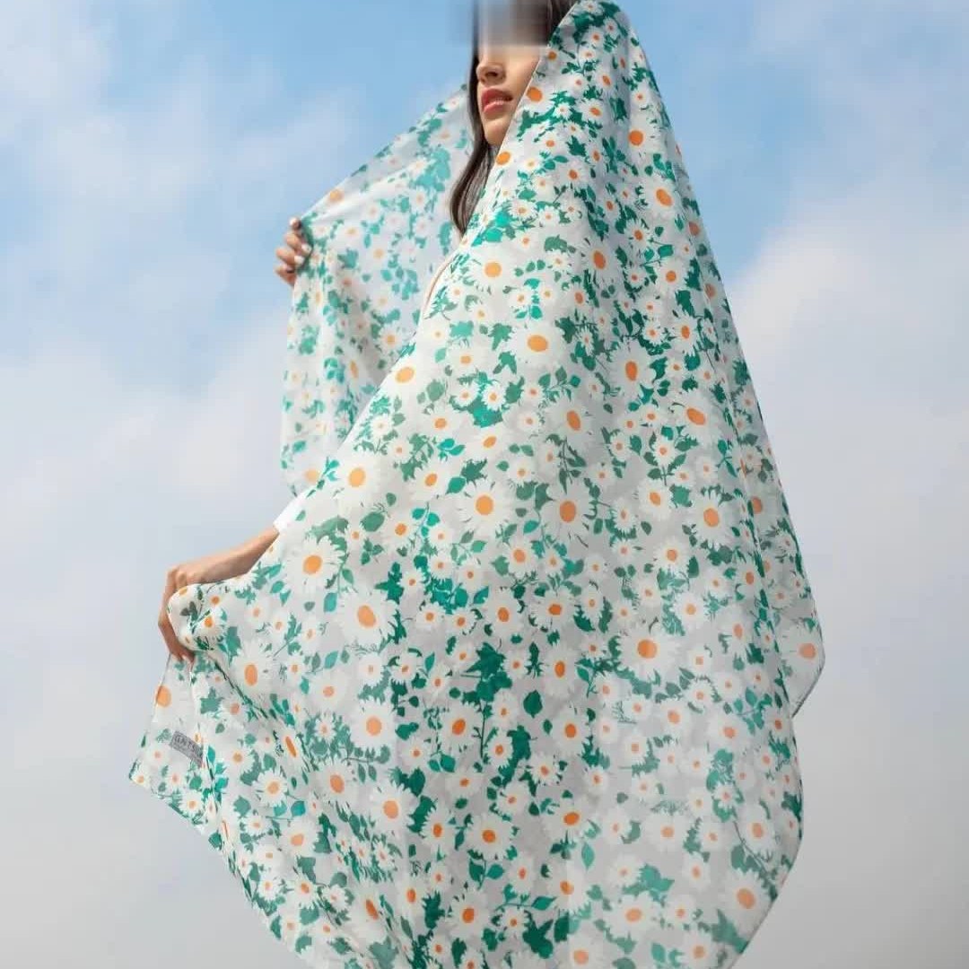 شال نخی بهاره گلگلی
