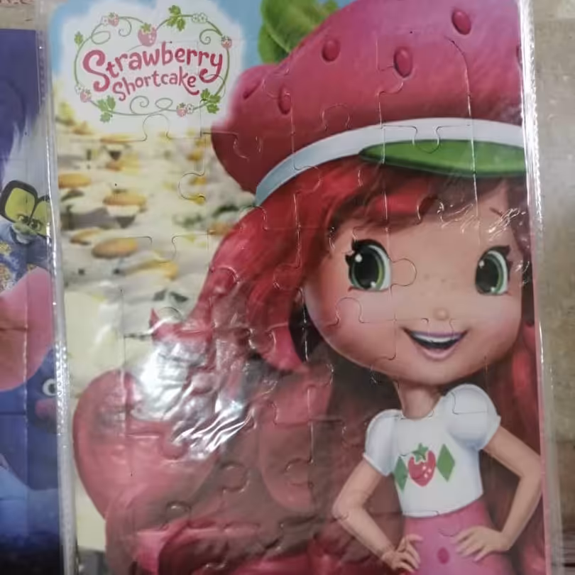 50 عدد پازل کارتونی (دختر توت فرنگی 1)