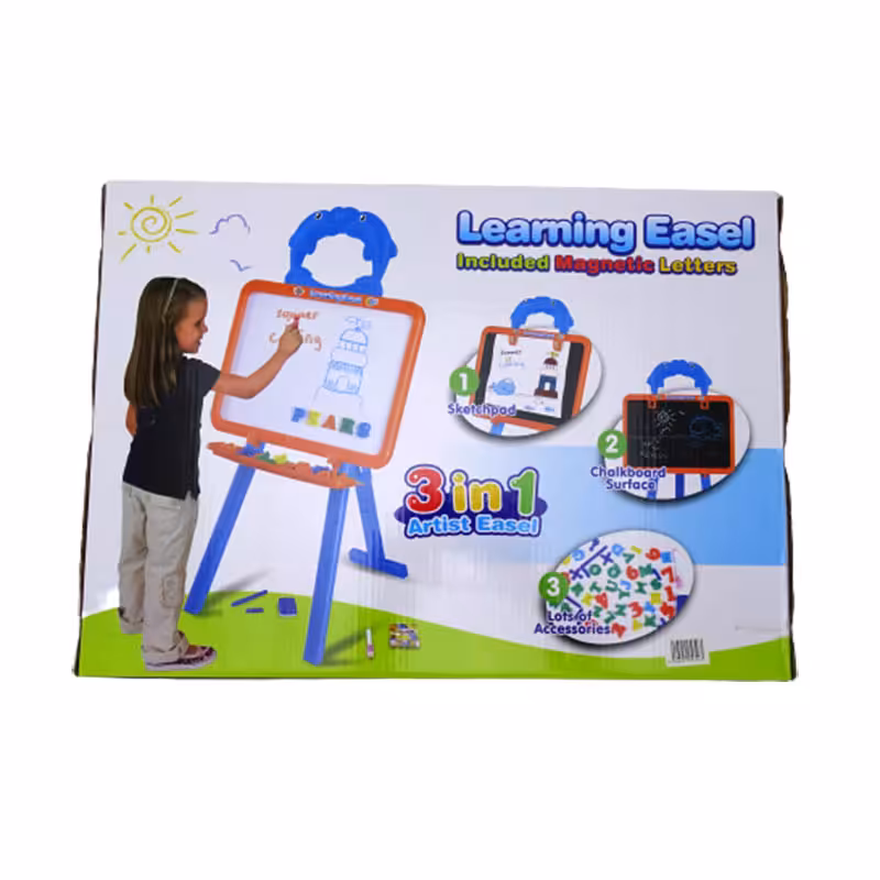 تخته وایت برد و سیاه مغناطیسی 3in1 مدل 3660