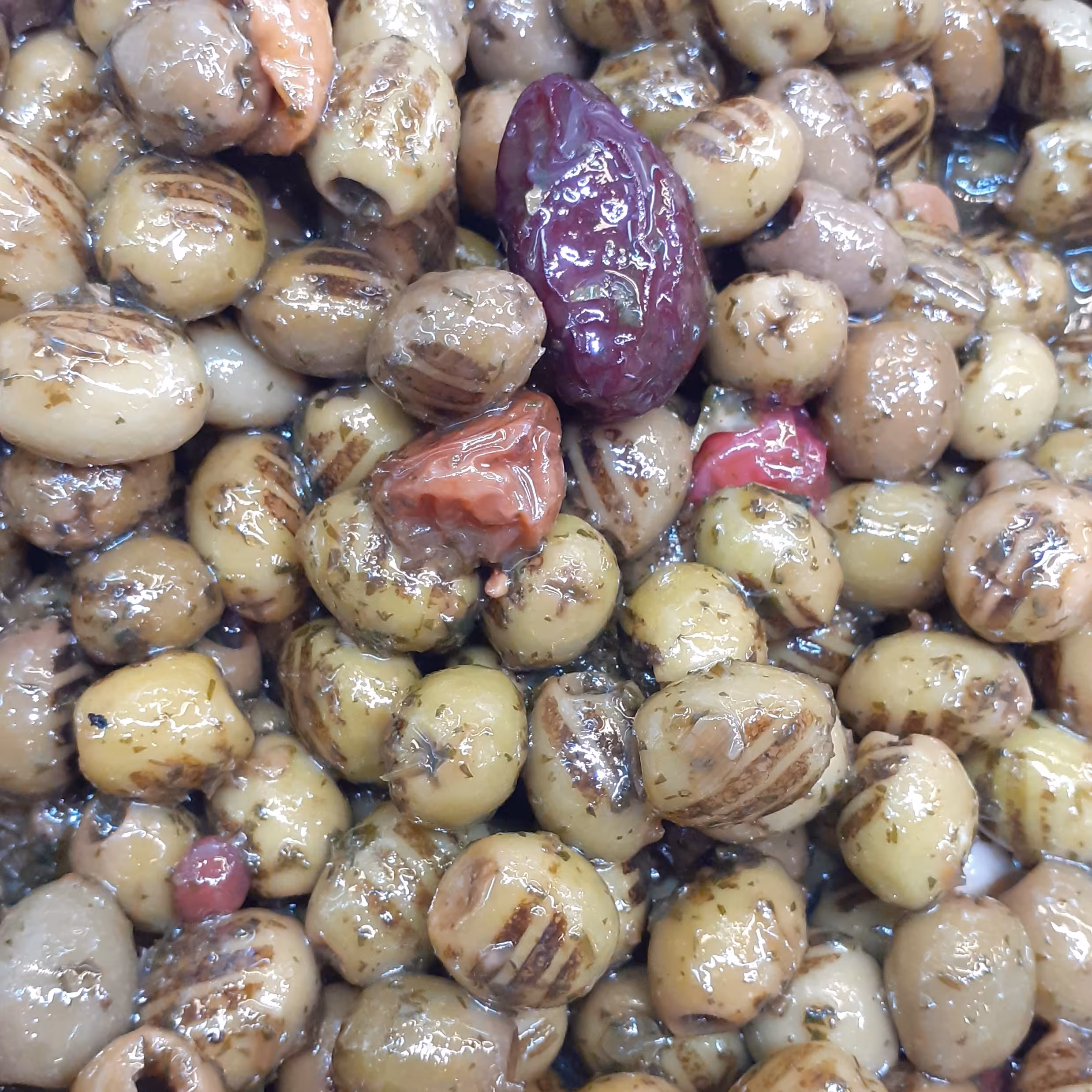 زیتون کبابی با آلو بسیار خوشمزه وپرطرفدار