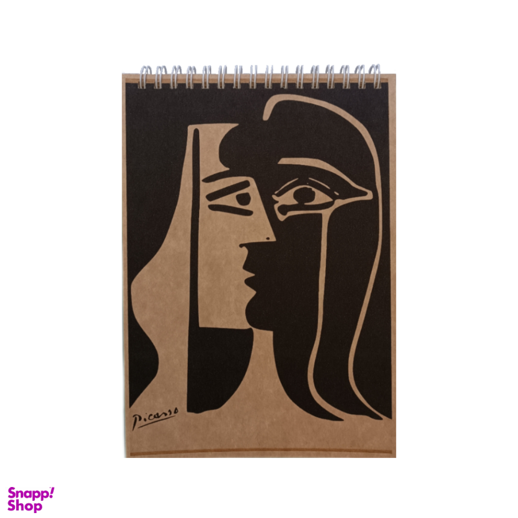 دفتر طراحی 50 برگ طرح پیکاسو کد 03