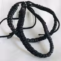 دستبند چرمی ساخت دانمارک رنگ مشکی و فوق العاده اسپرت و باکیفیت و زیبا