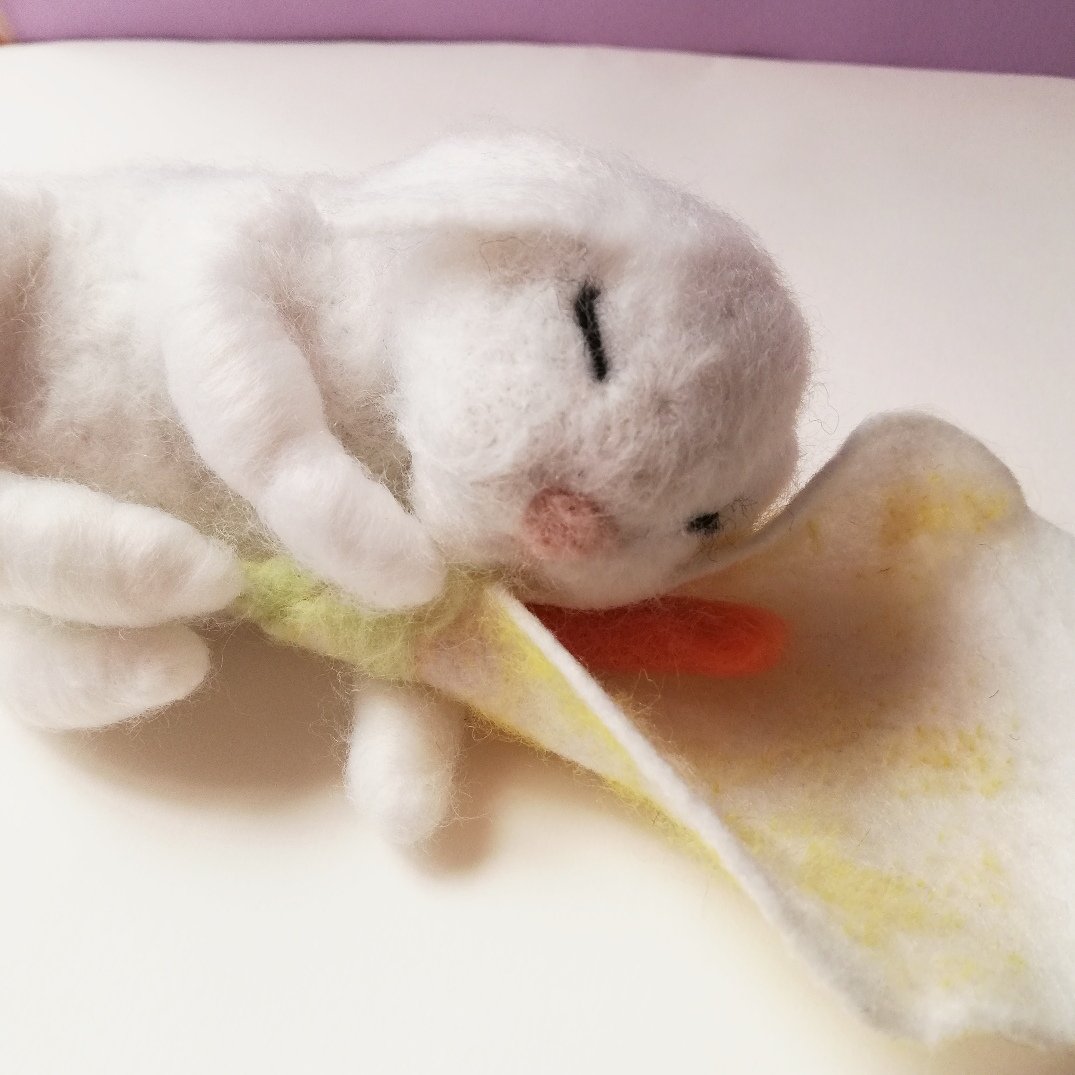 عروسک کچه ای مدل برفدونه 