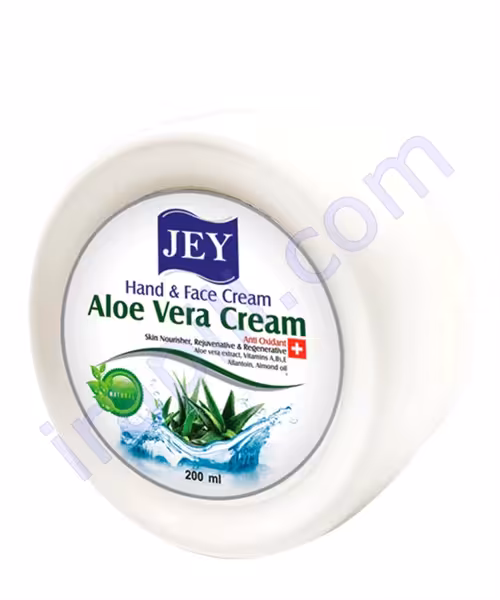 کرم مرطوب کننده کاسه‌ای حاوی عصاره آلوئه ورا جی حجم 200 میلی لیتر