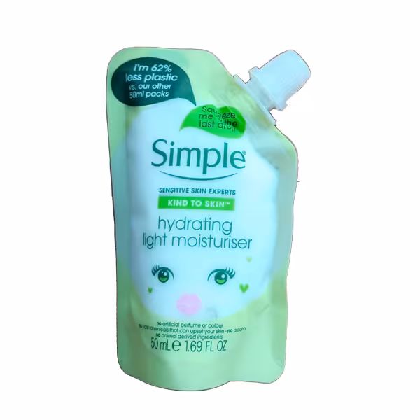 مرطوب کننده طبیعی پوست سیمپل 50 ml