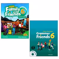 کتاب Family and Friends 6 اثر Jenny Quintana And Eileen Flannigan انتشارات الوندپویان دو جلدی