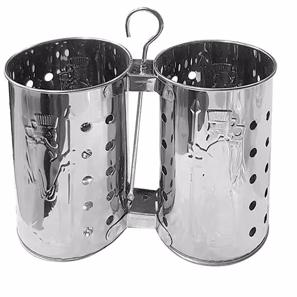 جاقاشقی اویز استیل 2قلو