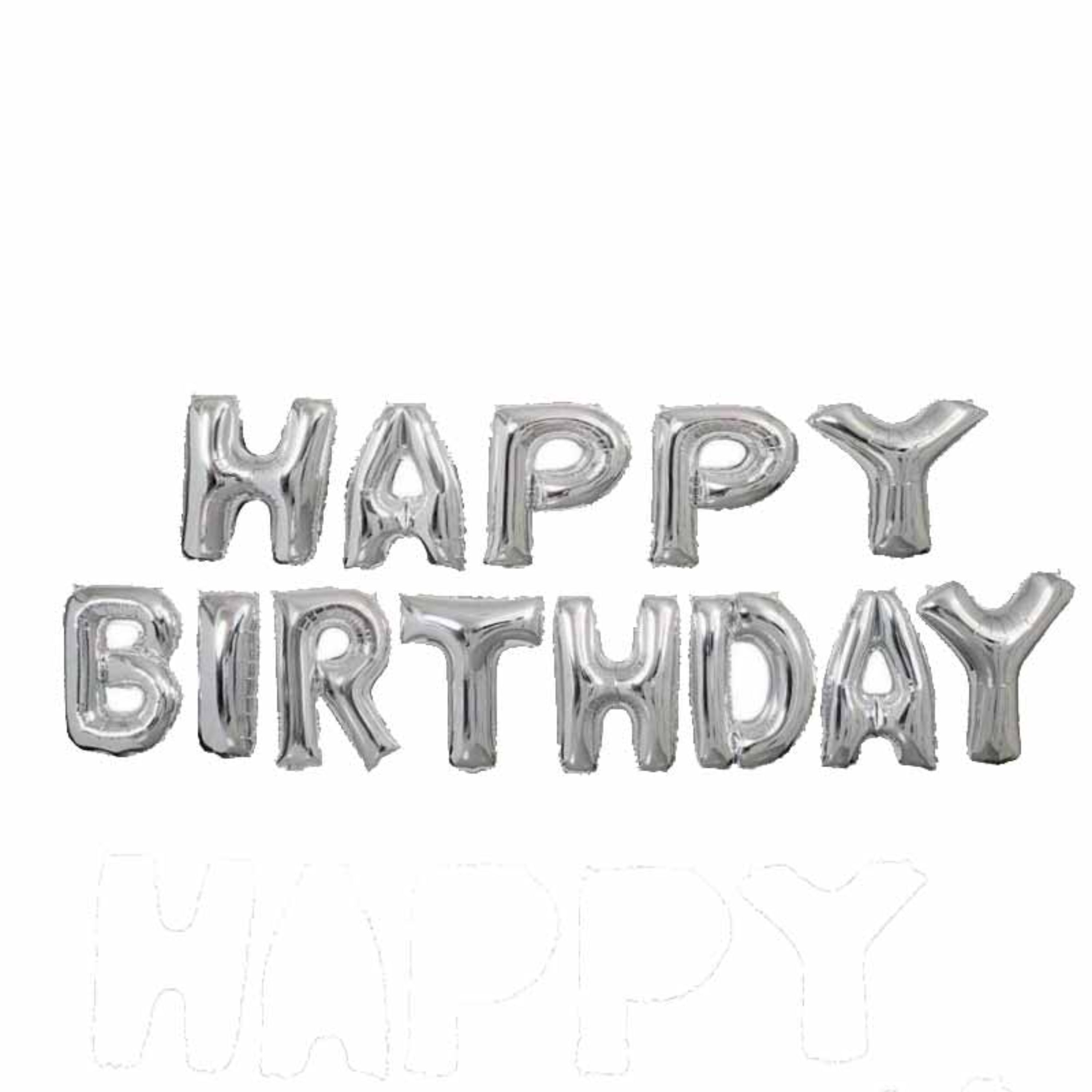بادکنک فویلی مدل Happy Birthday