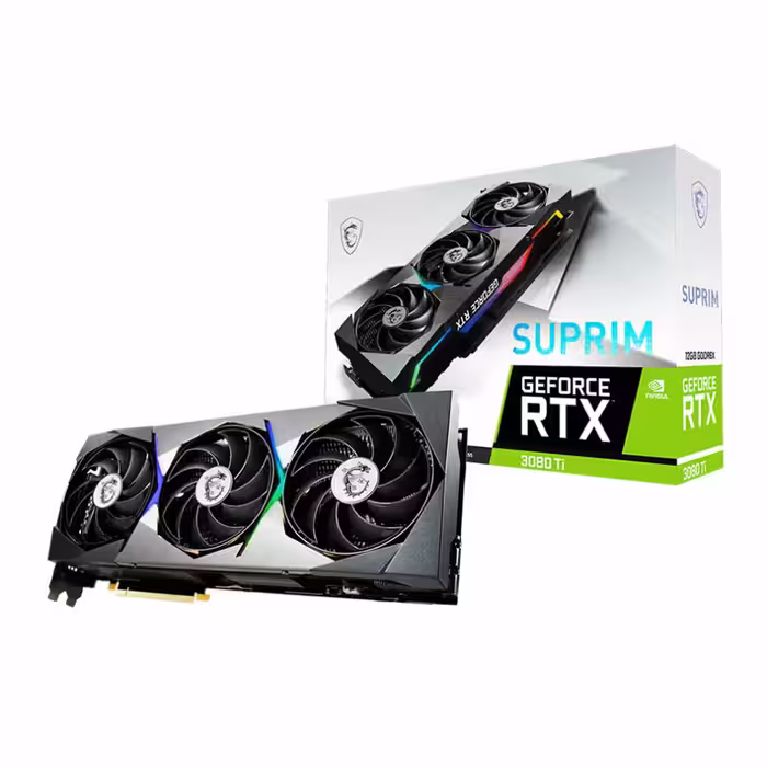 کارت گرافیک ام اس آی RTX 3080 Ti SUPRIM 12G
