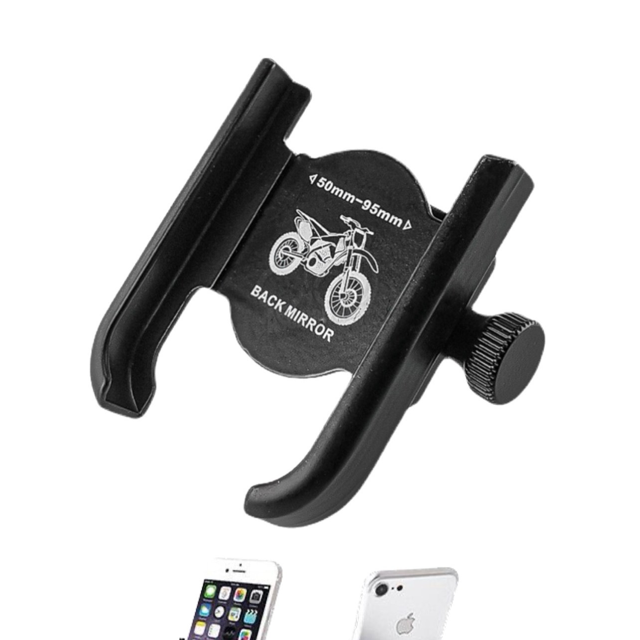 هولدر موبایل دوچرخه و موتور 360 درجه back mirror