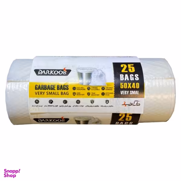 کیسه زباله دارکوب کد 5040 بسته 25 عددی