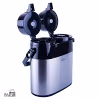 فلاسک دو قلو 1 لیتر شیشه دار یونیک کد 9040