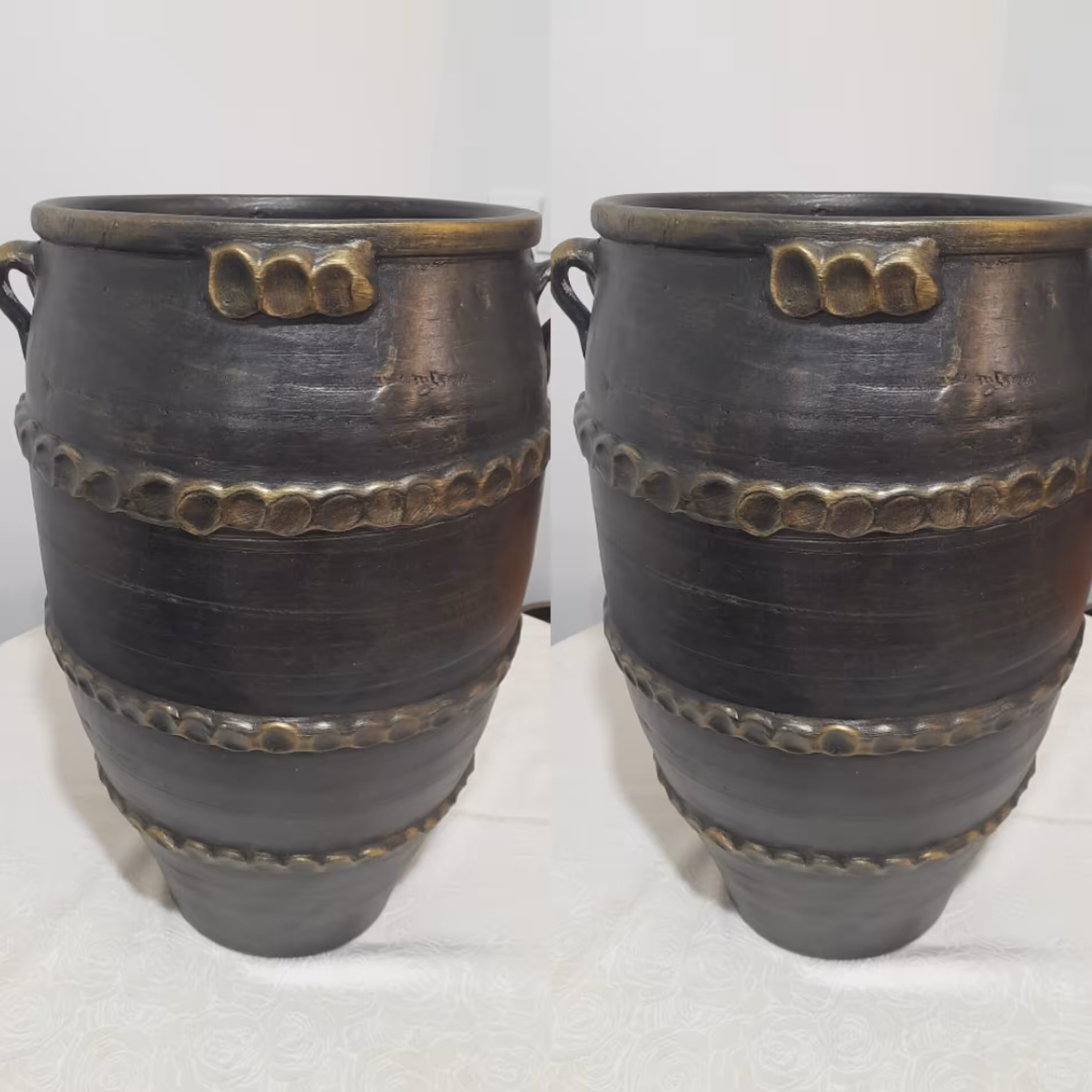 کوزه فاخر پتینه کاری شده