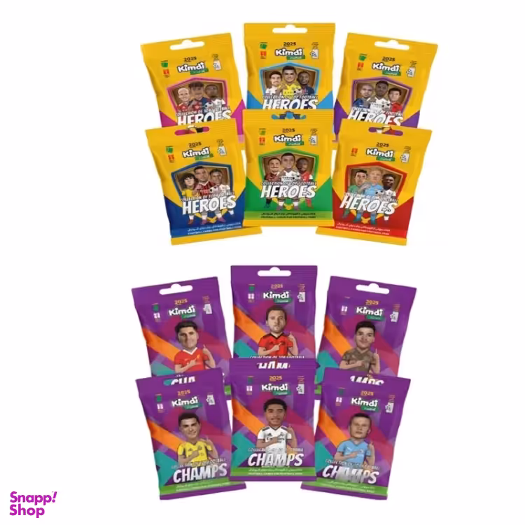 اسباب بازی شانسی کیمدی مدل میکس 2025 هیروز و چمپس مجموعه 12 عددی