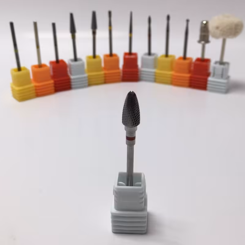 سر سوهان کاشت ناخن الماسه کاجی کد 12