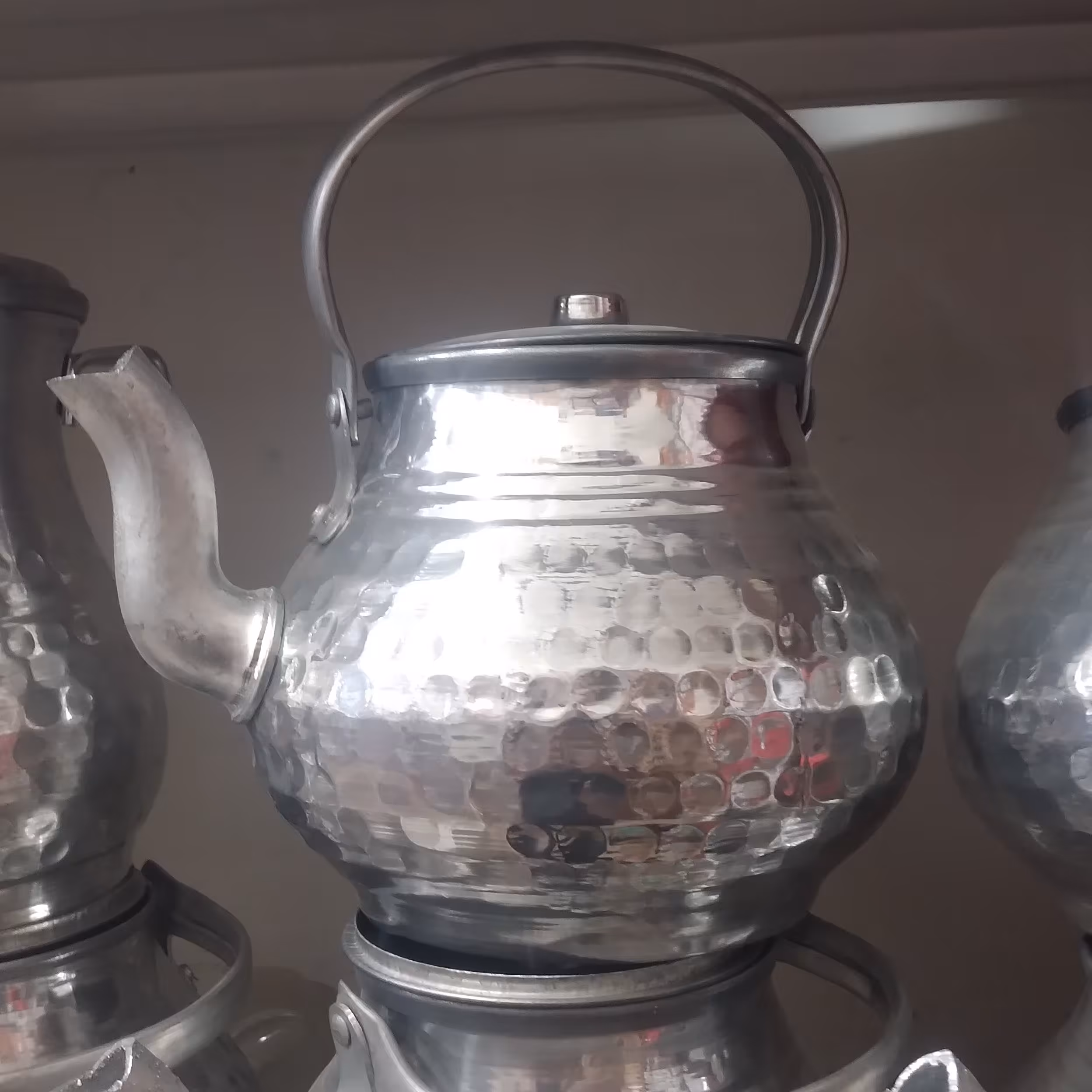 کتری آلومینیومی چکشی (روحی) ظرفیت 2.5 لیتری