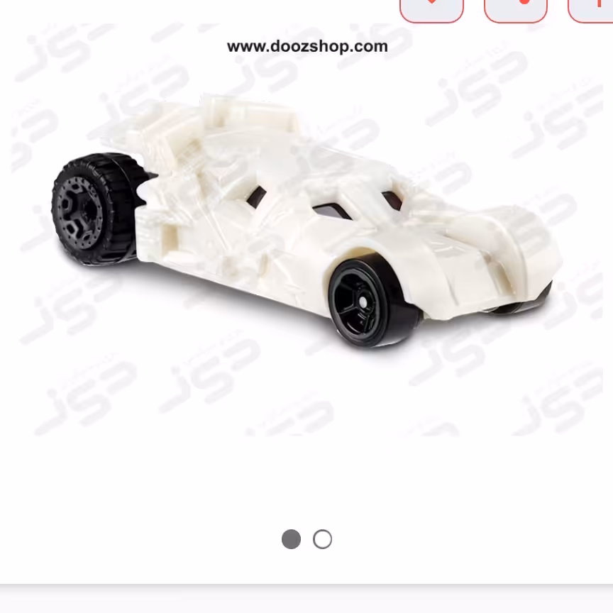 ماشین هات ویلز مدل Hot Wheels The Dark Knight Batmobile