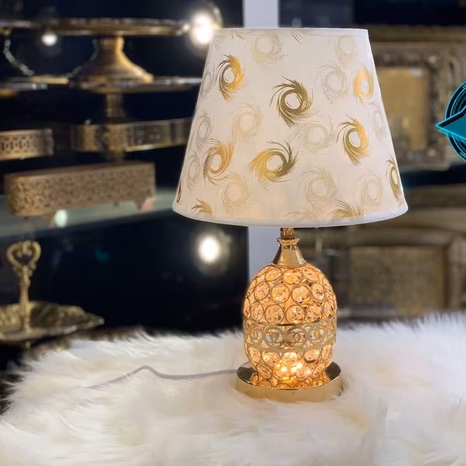 آپارور نگین دارپایه چراغ دار یک عددی باارسال رایگان