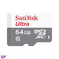 کارت حافظه MicroSDXC سن دیسک (San Disk) مدل Ultra وUHS-I 100MB/s ظرفیت 64GB