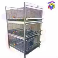 قفس سه طبقه جوجه یکروزه ابعاد بزرگ ،پس کرایه