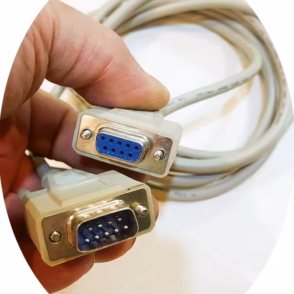 کابل کنسول روتر NULL Modem