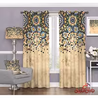 پرده سنتی طرح ماندلا و اسلیمی کد 3306