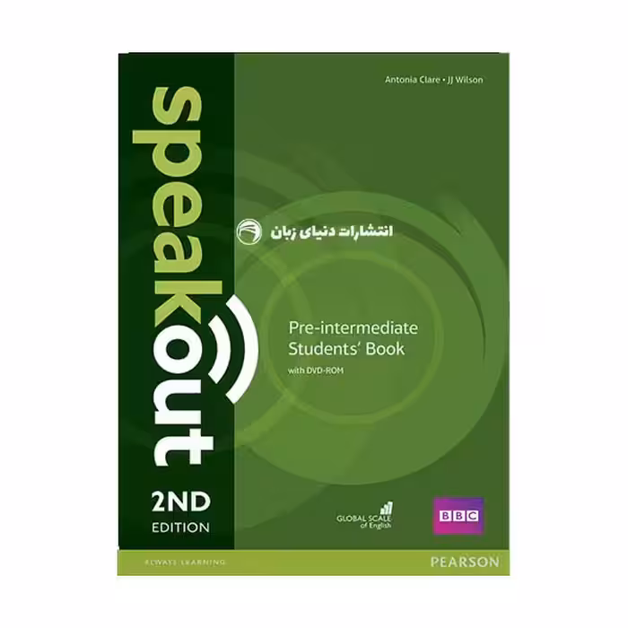 کتاب Speakout pre-intermediate 2nd اثر Antonia Clare and J.J.Wilson انتشارات دنیای زبان 