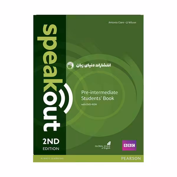 کتاب Speakout pre-intermediate 2nd اثر Antonia Clare and J.J.Wilson انتشارات دنیای زبان 