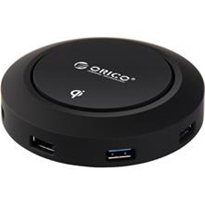 هاب USB 3.0 پنج پورت همراه با شارژر بیسیم اوریکو مدل HCP-5US