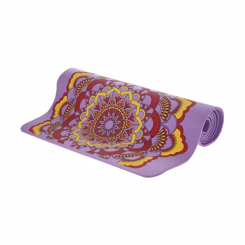 مت یوگا و پیلاتس اکو فرندلی ضخامت 6 میلی متر مدل طرح دار-Graph کاور دار