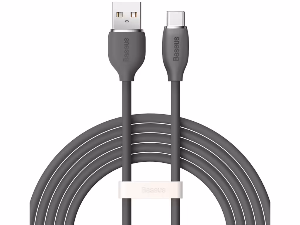 کابل شارژ سریع یواس‌بی به تایپ‌سی  2 متری 100وات بیسوس Baseus USB to Type-C fast charging cable 2M 100W CAGD010103