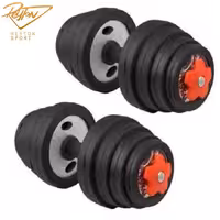 دمبل وزن متغیر دور لاستیک