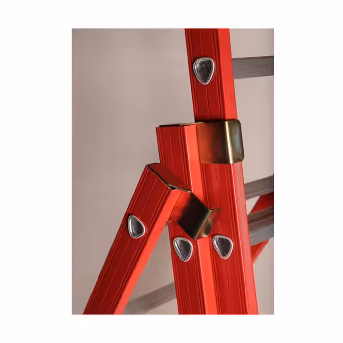 نردبان 19 پله 2 تکه فراز پله مدل اورست 5 متری