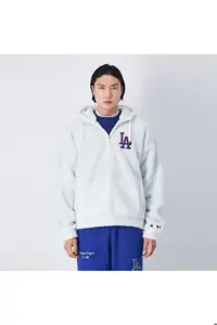 سویشرت سفید مردانه M1R MLB ROC HALF ZIP TOP Champion
