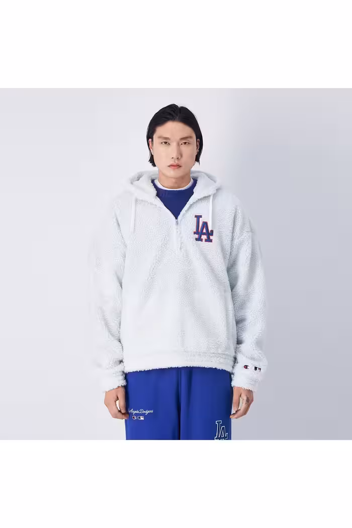 سویشرت سفید مردانه M1R MLB ROC HALF ZIP TOP Champion
