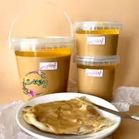 کره بادام زمینی 300 گرمی طبیعی و اصل یاراسلامت 