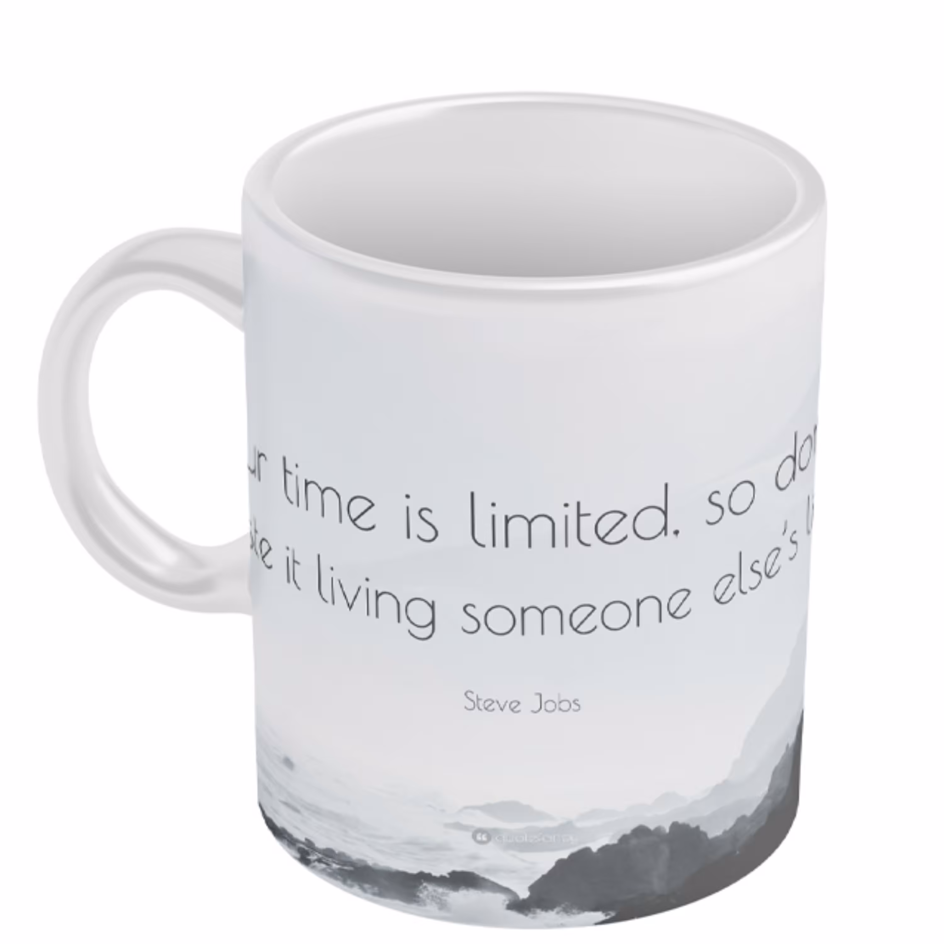 ماگ طرح تایپوگرافی طرح جملات انگیزشی