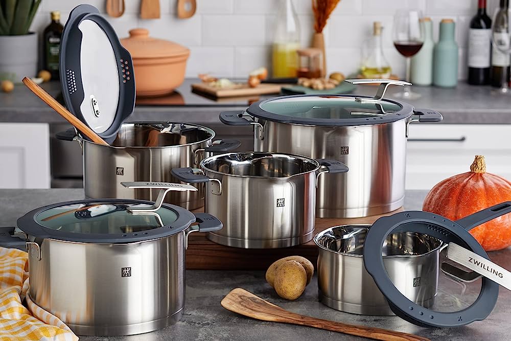 سرویس 5 پارچه استیل مدل سیمپلیفای zwilling simlify 5 pcs cookware set